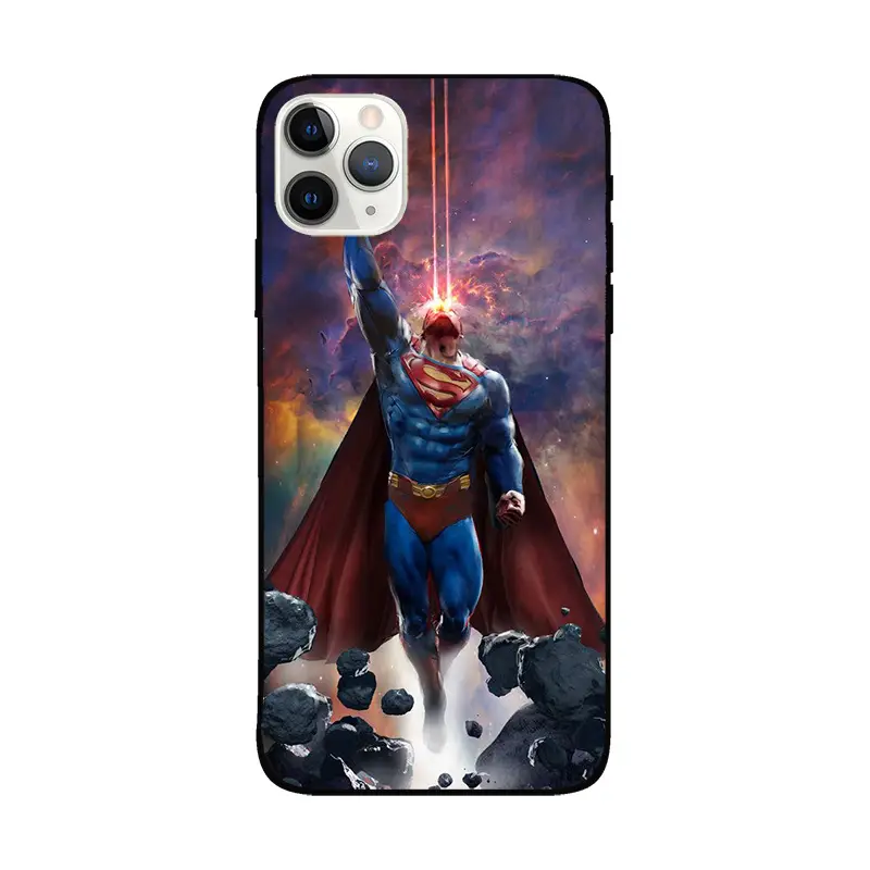 Marvel Hulk Phone Case Black Anti-Fingerprint 14 Promax