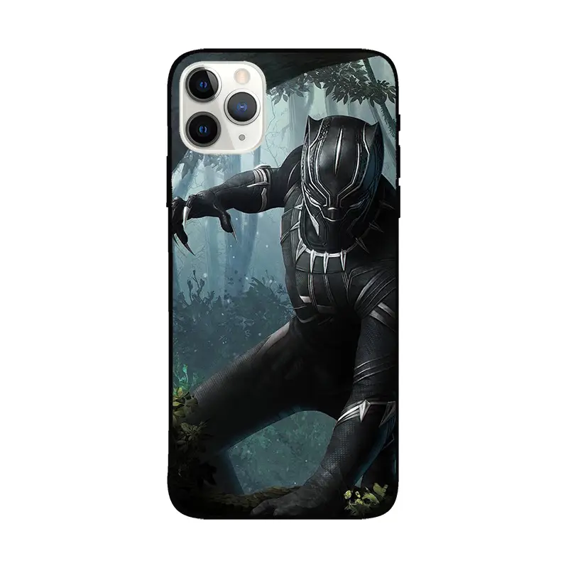 Marvel Hulk Phone Case Black Anti-Fingerprint 14 Promax