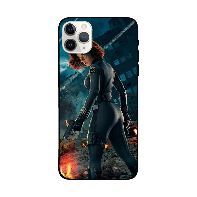 Marvel Hulk Phone Case Black Anti-Fingerprint 14 Promax