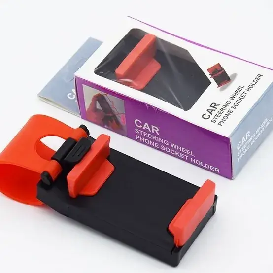 Car Steering Wheel Phone Holder with Map Display - Image 4