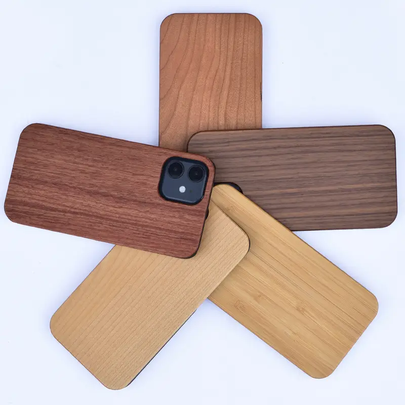 Apple iPhone 12 Pro Wooden Phone Case 4 Pieces - Image 7