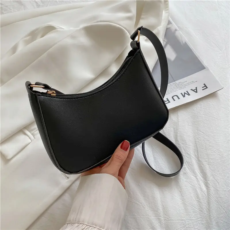 Black Korean Style Crossbody Bag for Women - Image 6