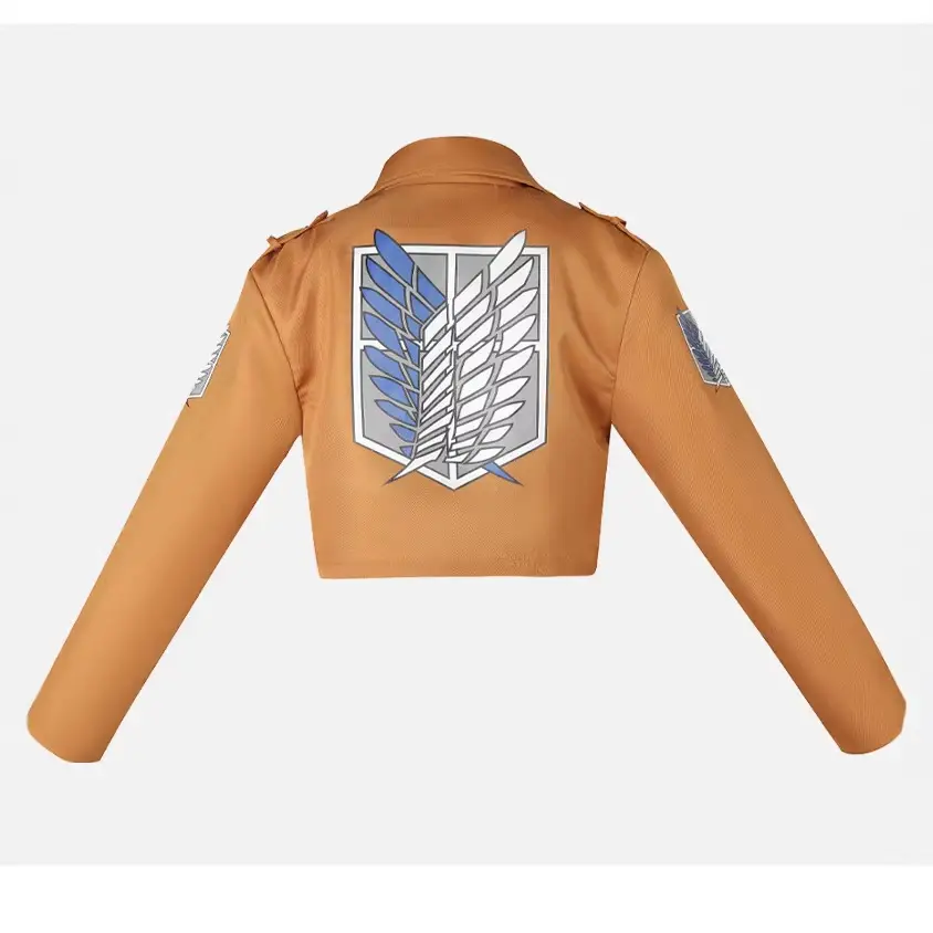 Anime Attack Giant Jacket with Wings of Liberty Design - Image 3