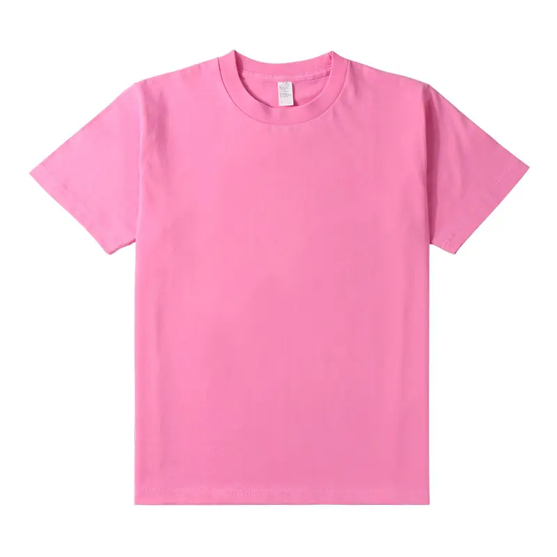 Men Women Cotton Crewneck T-Shirt 250g Xinjiang - Image 5