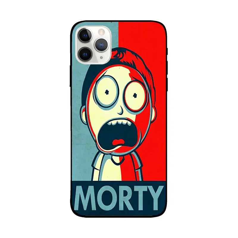 Rick Morty Silicone Phone Case 14 Promax Xr 13
