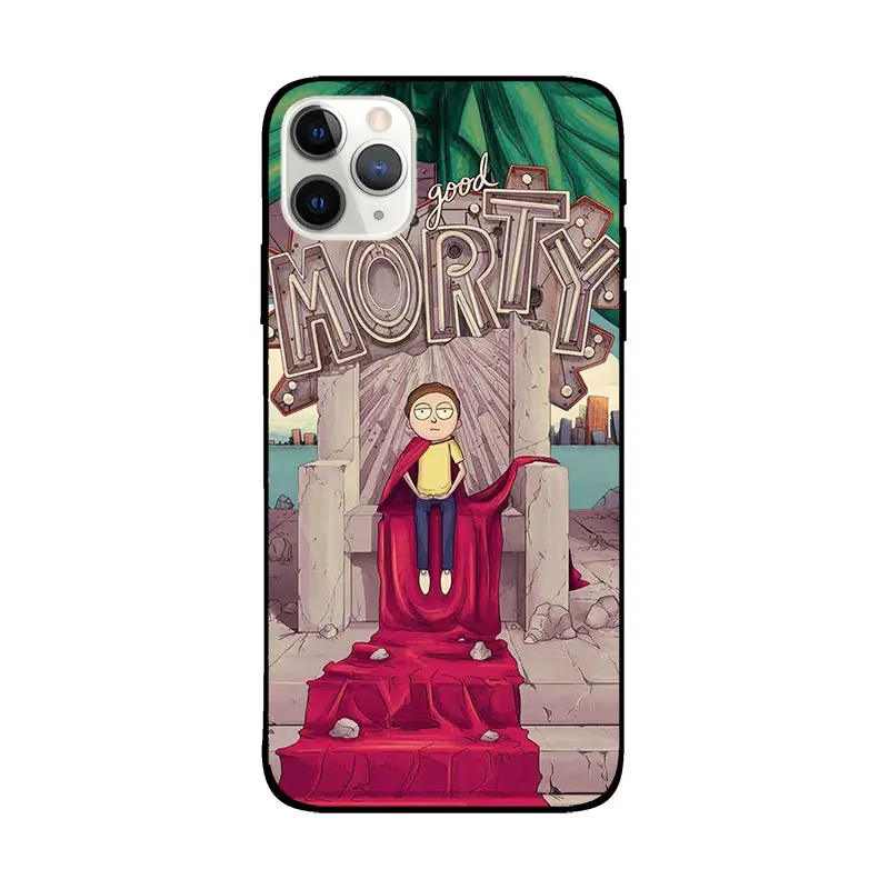 Rick Morty Silicone Phone Case 14 Promax Xr 13