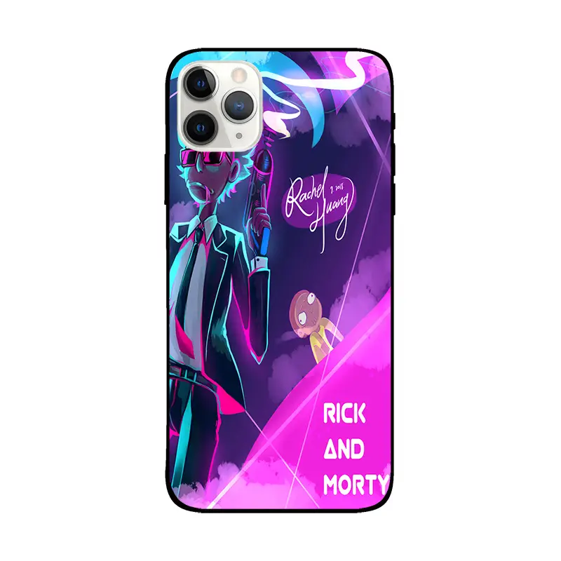 Rick Morty Silicone Phone Case 14 Promax Xr 13
