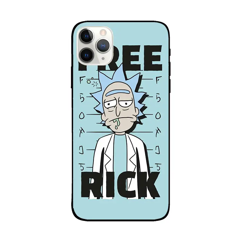 Rick Morty Silicone Phone Case 14 Promax Xr 13