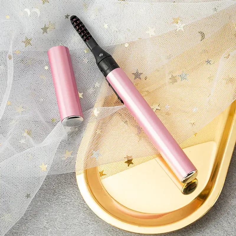 Electric Eyelash Curler Pink Heated Curler - Image 2