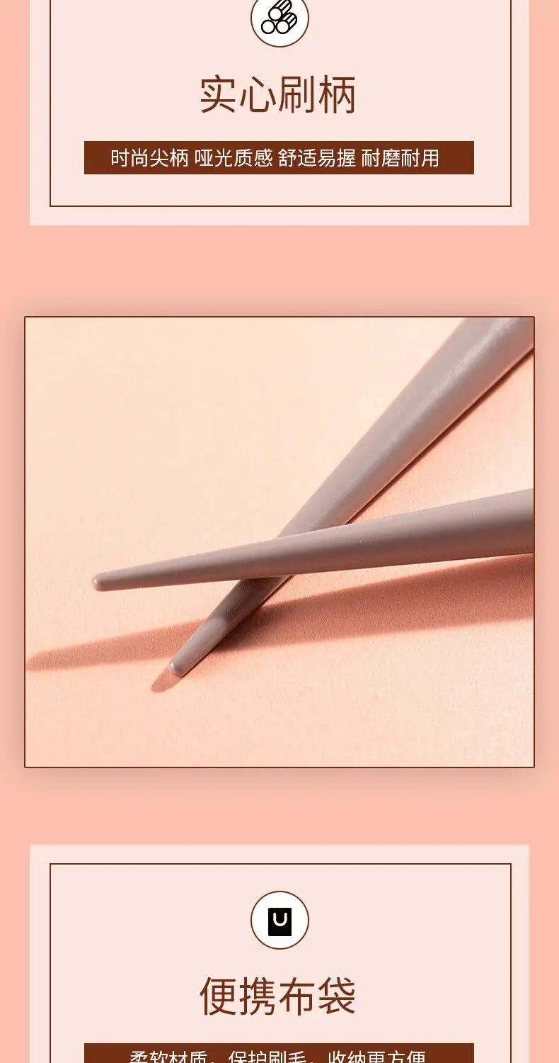 13-Piece Makeup Brush Set for Blending, Contouring, and Eye Makeup — feature 17