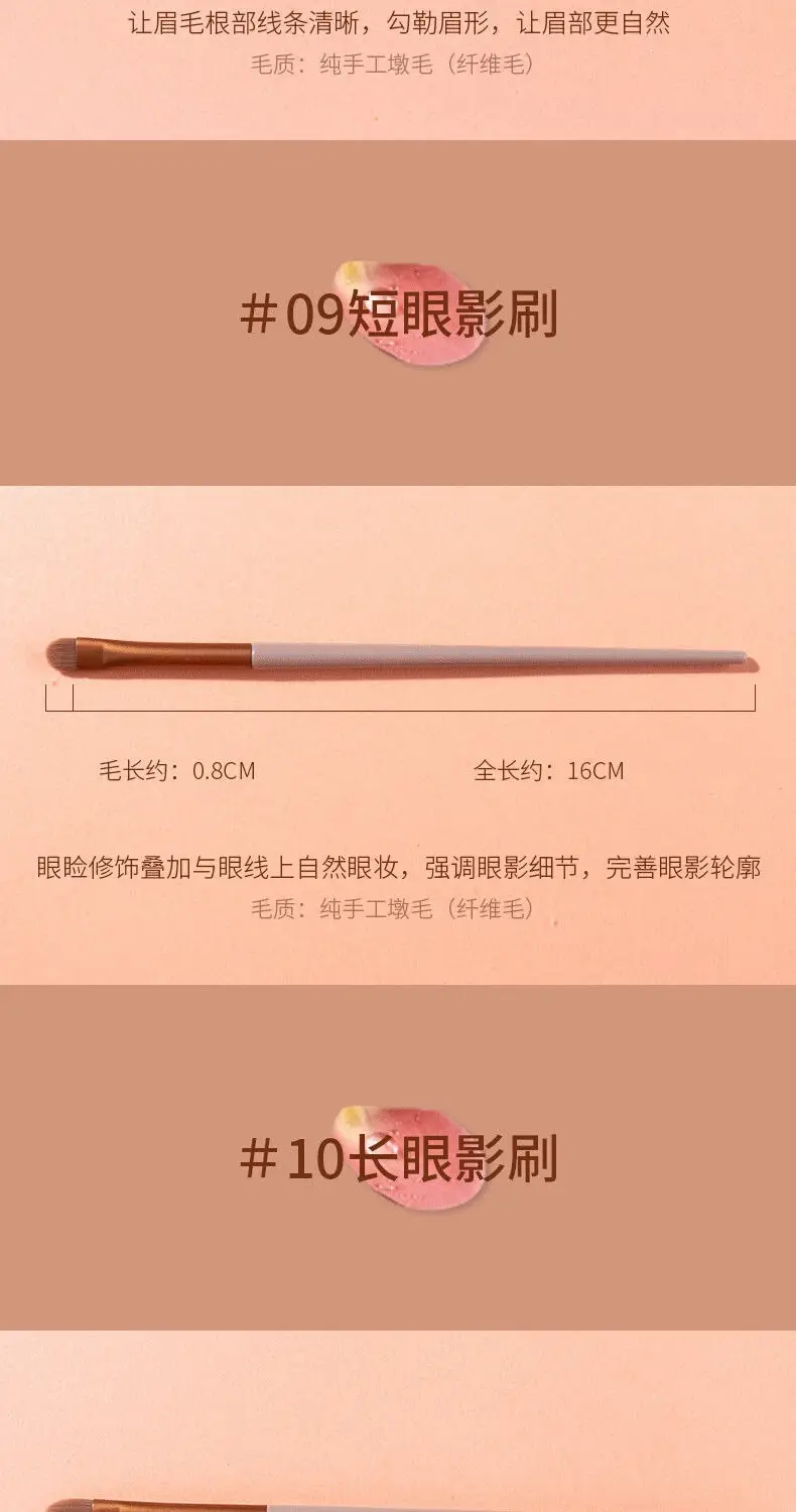 13-Piece Makeup Brush Set for Blending, Contouring, and Eye Makeup — feature 24