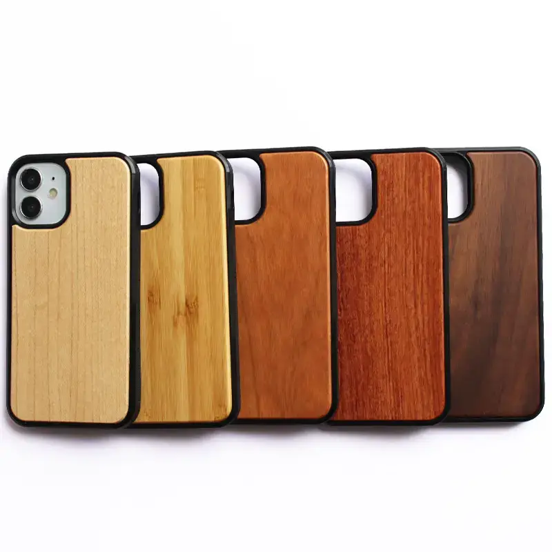 Bamboo Wood iPhone Case for 12/15 Plus - Image 10