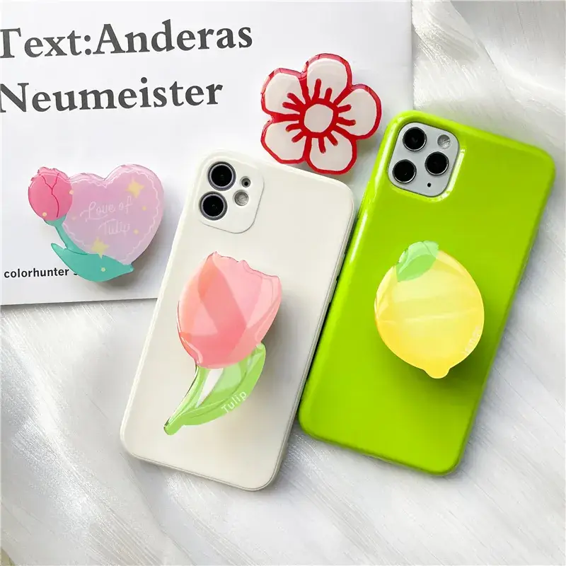Tulip Phone Brackets with Glue Drop & Retractable Design - Image 12