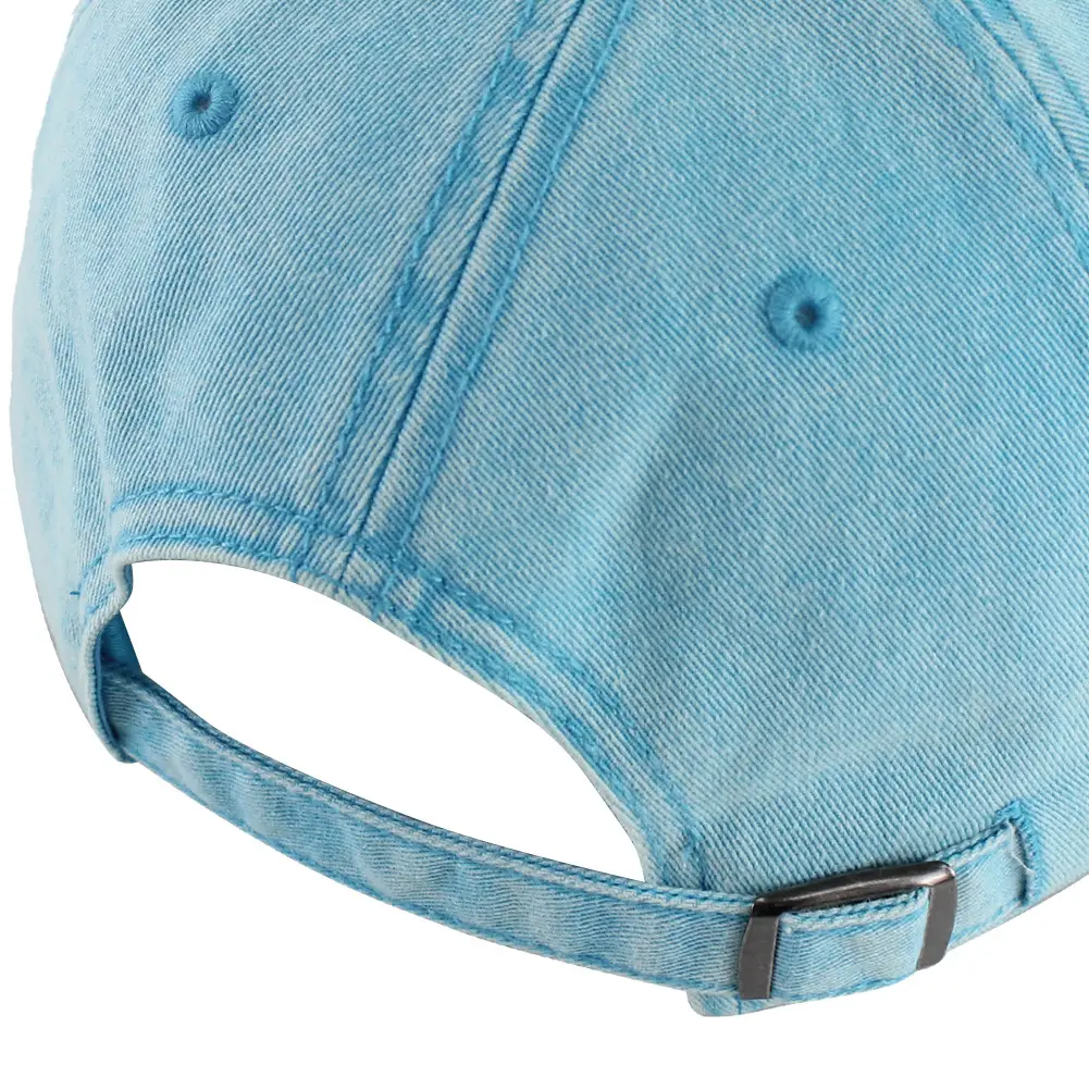 Gray Denim Baseball Cap for Men Sun Protection - Image 11