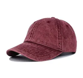 Gray Denim Baseball Cap for Men Sun Protection - Image 3