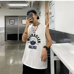 Men Sleeveless Junior Company T-Shirt Black - Image 8