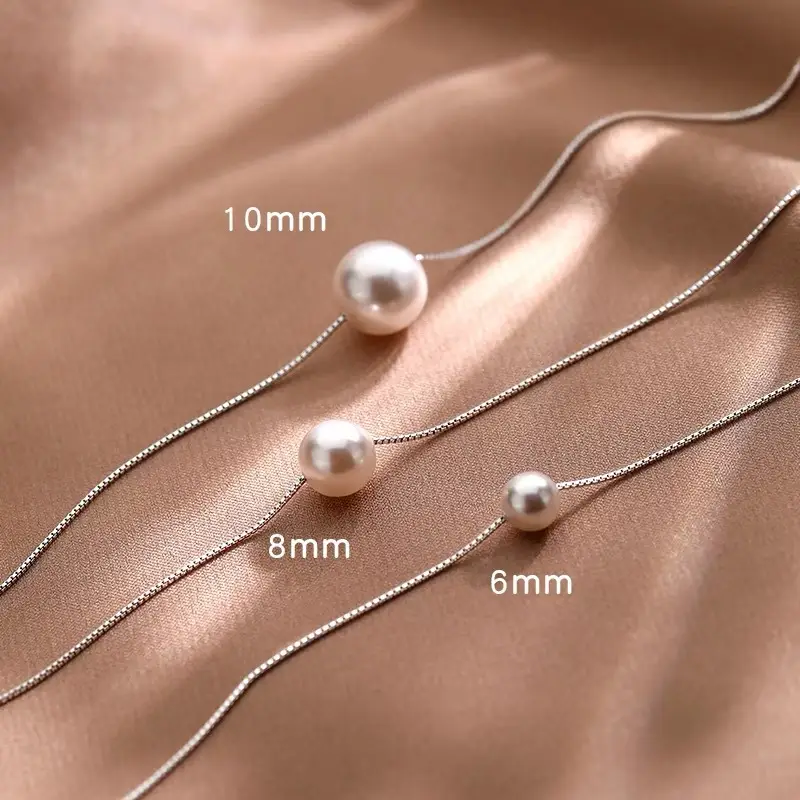 Korean Pearl Necklace for Women Elegant Clavicle Chain - Image 6