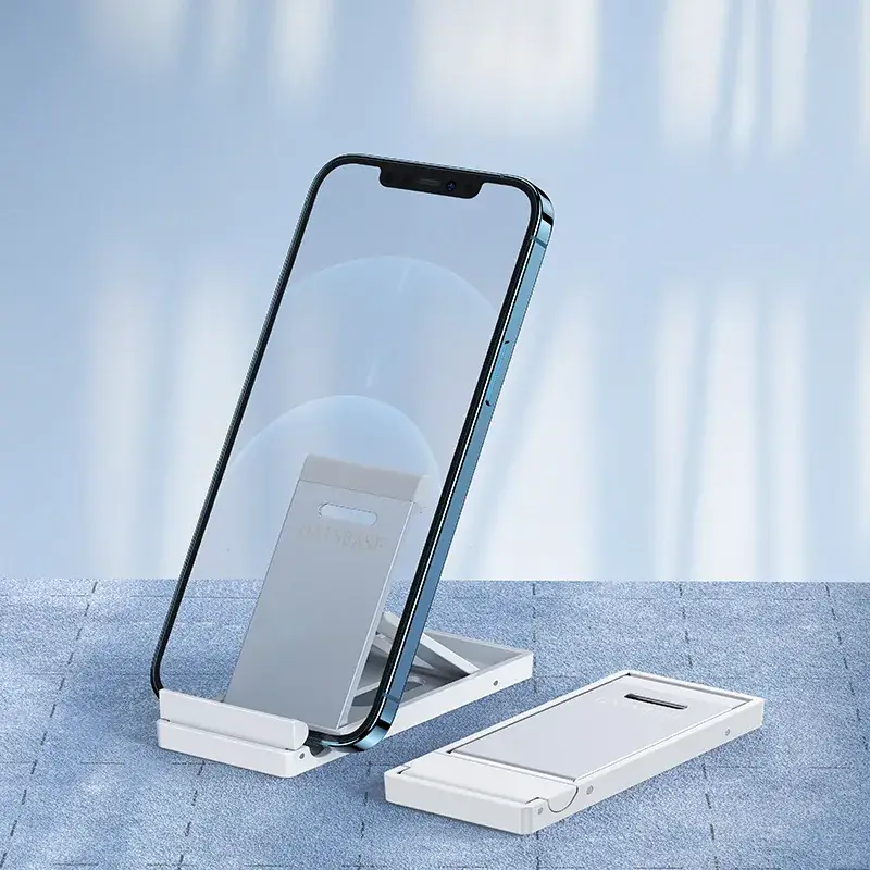 Adjustable Foldable Phone Stand for Desktop Use - Image 2