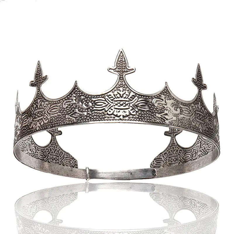 Golden Crown Prince Headdress for Men - Image 7