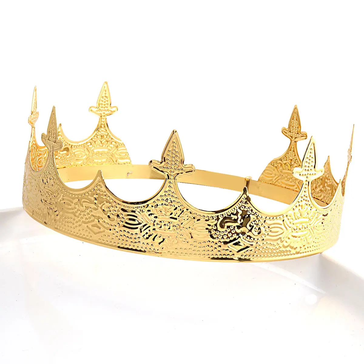 Golden Crown Prince Headdress for Men - Image 8
