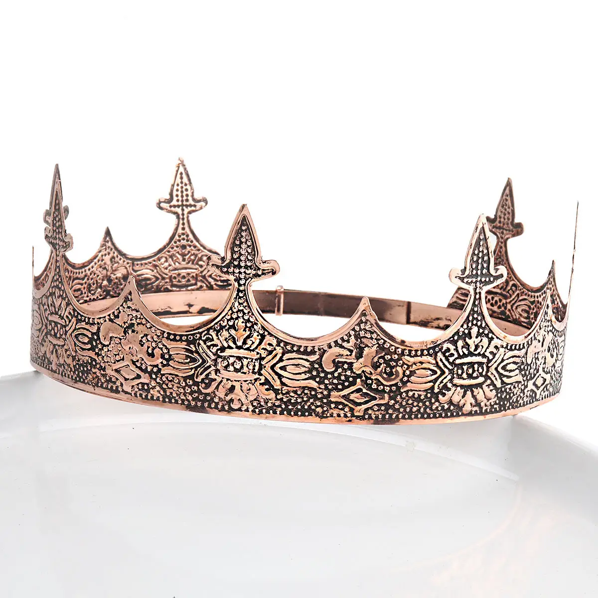 Golden Crown Prince Headdress for Men - Image 9
