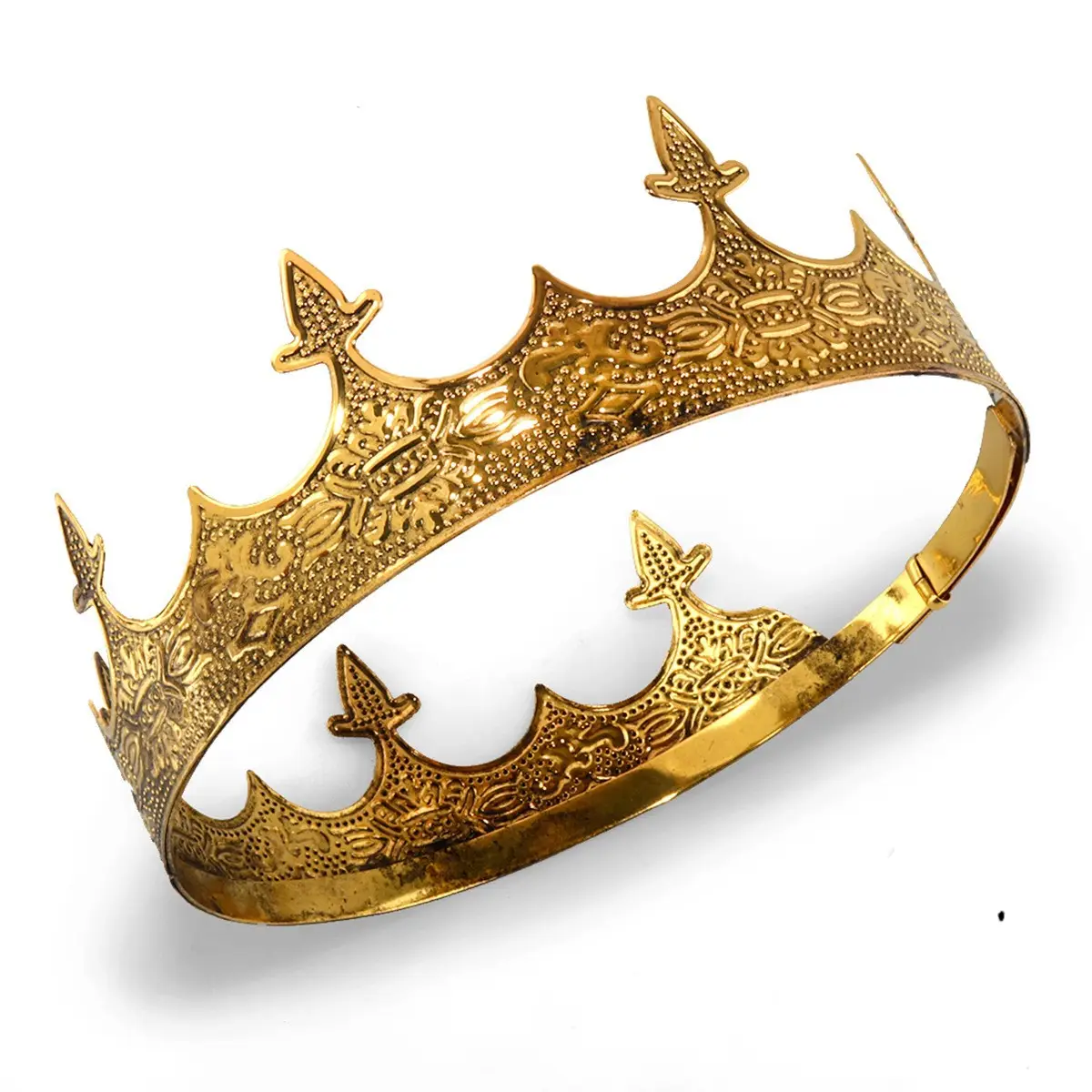Golden Crown Prince Headdress for Men - Image 5