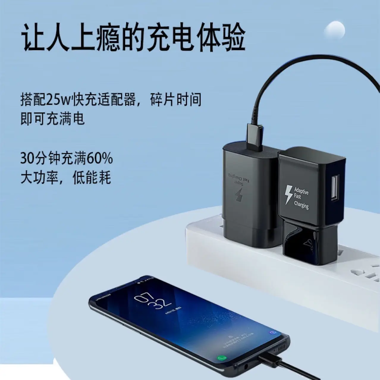 Samsung Note 10 S20 US 25W PD Charging Cable Type-C - Image 4