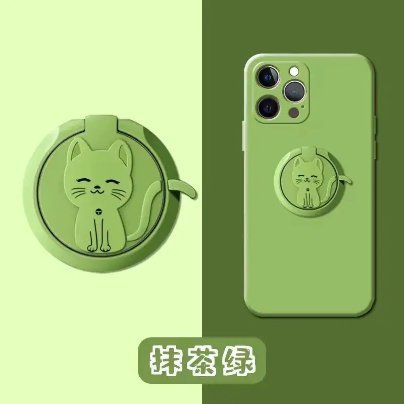 Cat Cartoon Metal Phone Holder Holder - Image 3