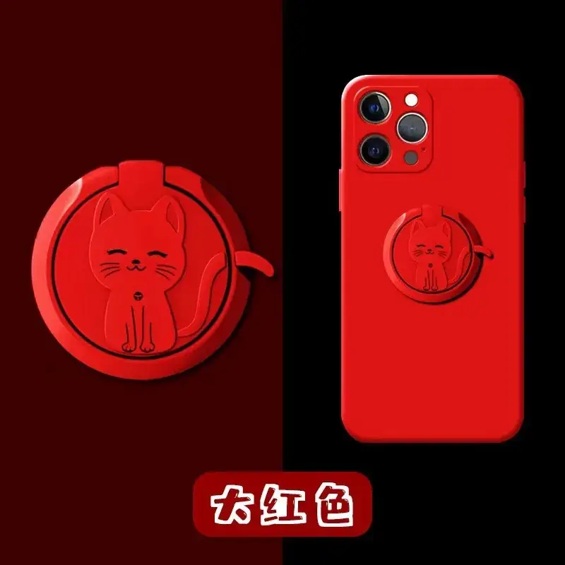 Cat Cartoon Metal Phone Holder Holder - Image 4
