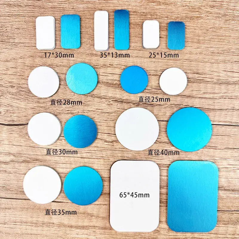 Induction Lamp Magnetic Iron Sheet with Adhesive Backing - Image 3