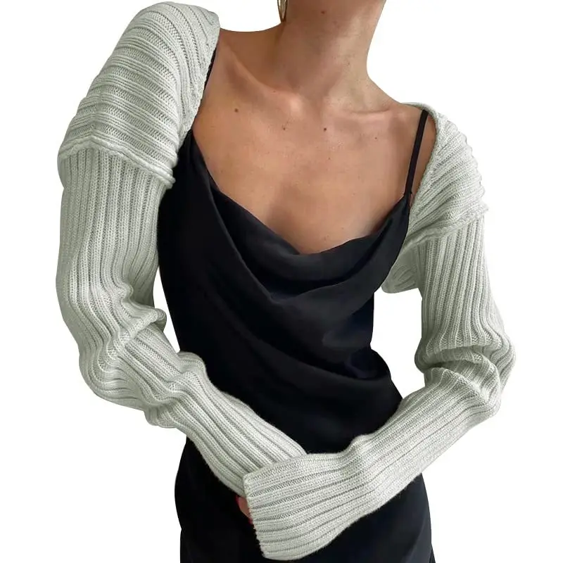 European American Wool Sweater Coat 2020 Autumn Black - Image 7