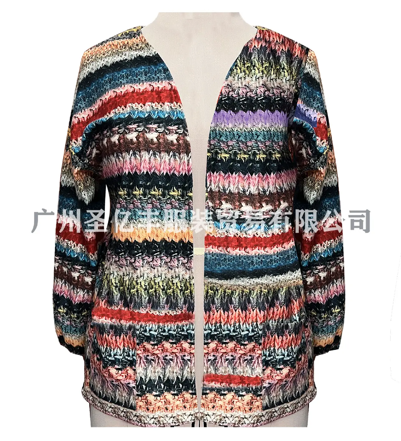 2026 Printed Cardigan with Slim Fit for Women — feature 4
