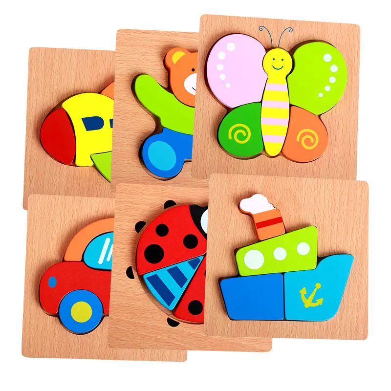 Hand-Grabbing Matching Puzzle for Toddlers
