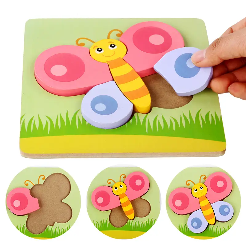 Hand-Grabbing Matching Puzzle for Toddlers