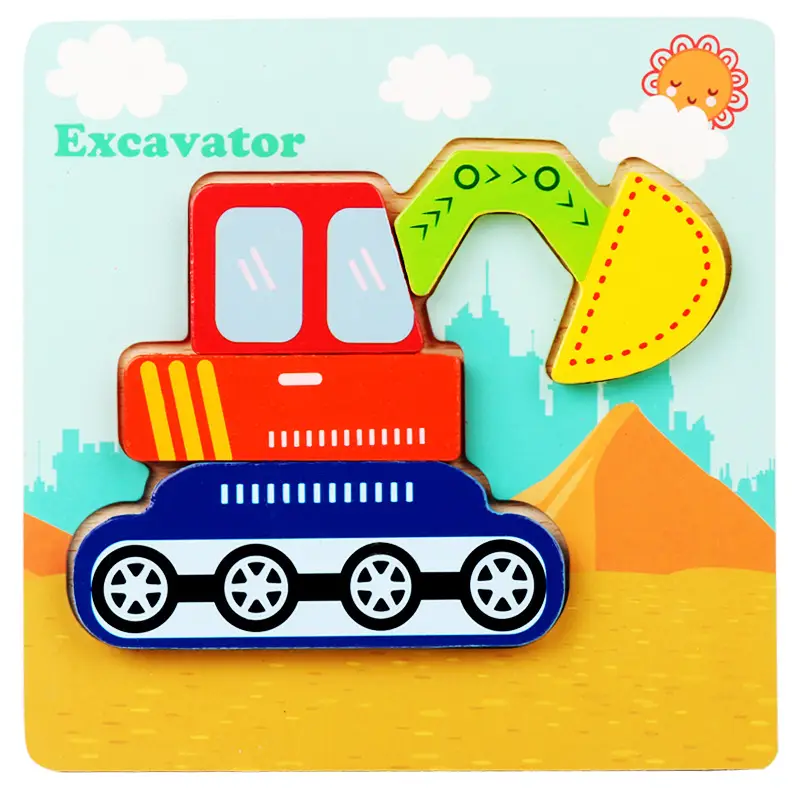Hand-Grabbing Matching Puzzle for Toddlers