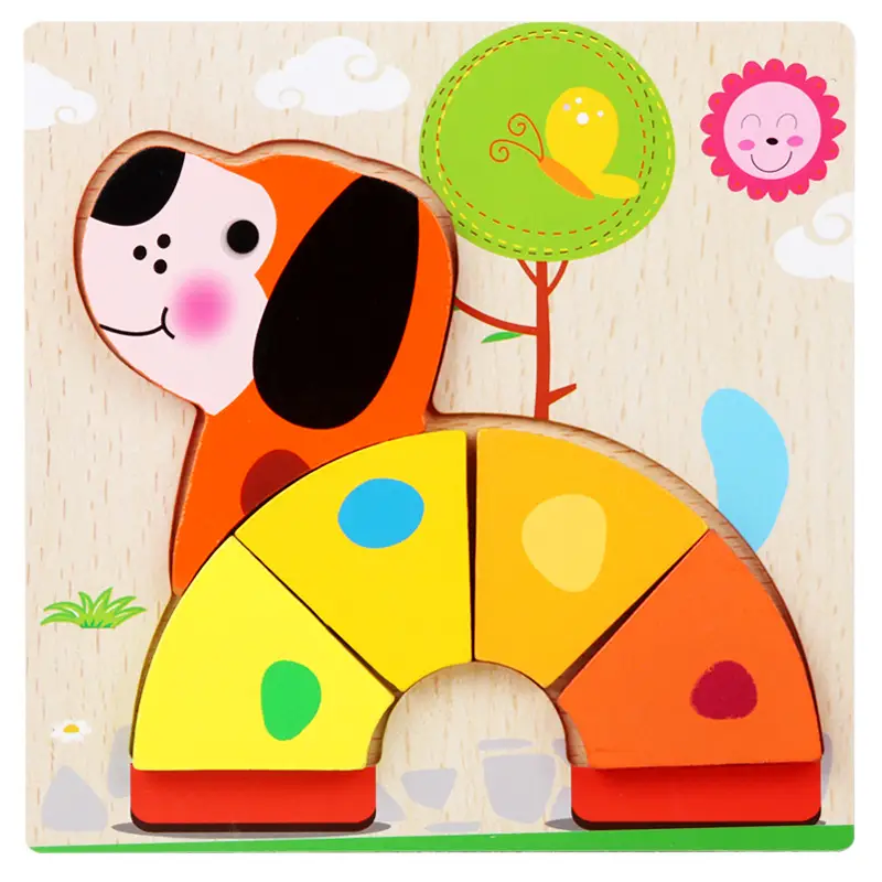 Hand-Grabbing Matching Puzzle for Toddlers