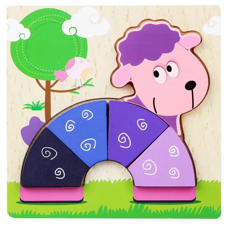 Hand-Grabbing Matching Puzzle for Toddlers