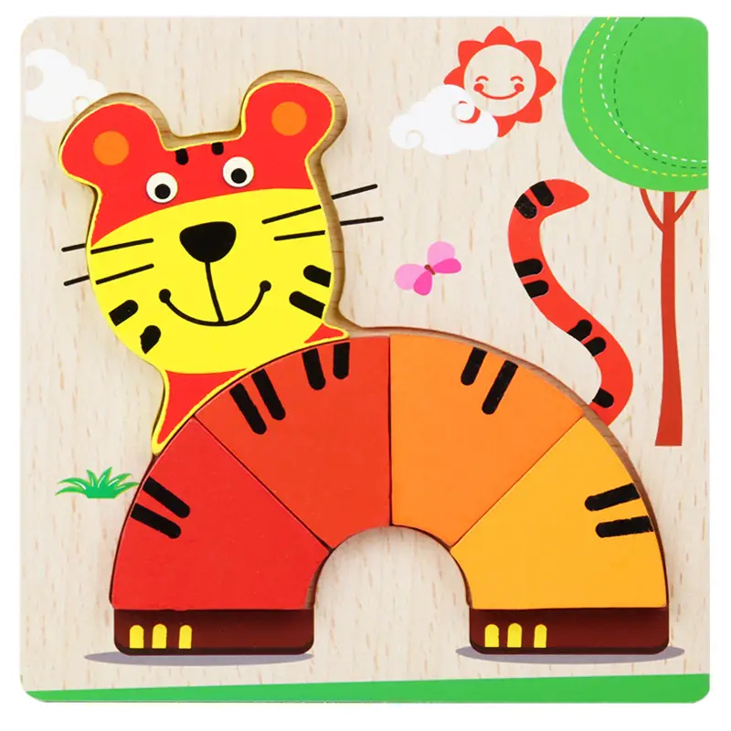 Hand-Grabbing Matching Puzzle for Toddlers