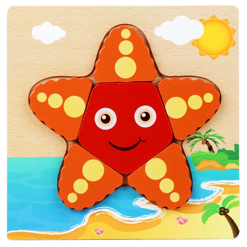 Hand-Grabbing Matching Puzzle for Toddlers