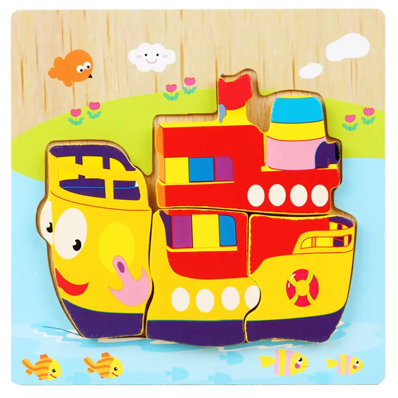 Hand-Grabbing Matching Puzzle for Toddlers