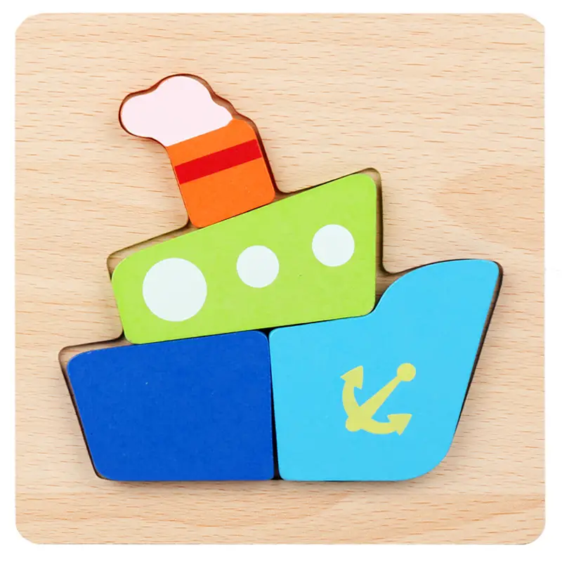 Hand-Grabbing Matching Puzzle for Toddlers