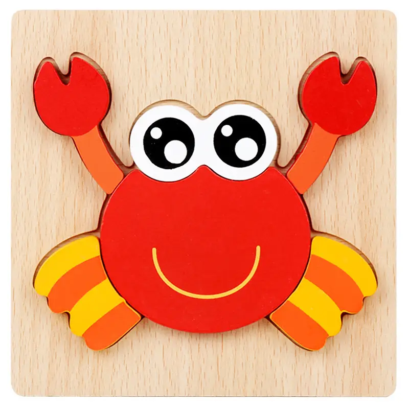 Hand-Grabbing Matching Puzzle for Toddlers