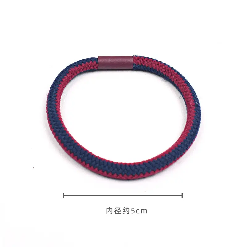 Korean Style Hair Rope 5 Fine Rubber Knitted - Image 4