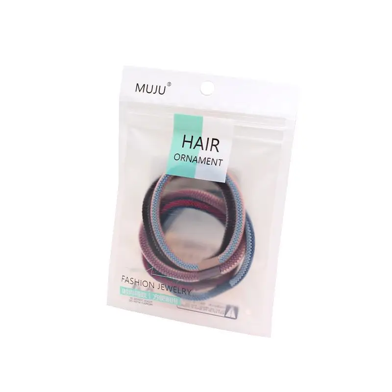 Korean Style Hair Rope 5 Fine Rubber Knitted - Image 5