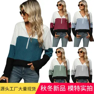 Black Flap Pocket Slit Long Sleeve Casual Top — feature 4