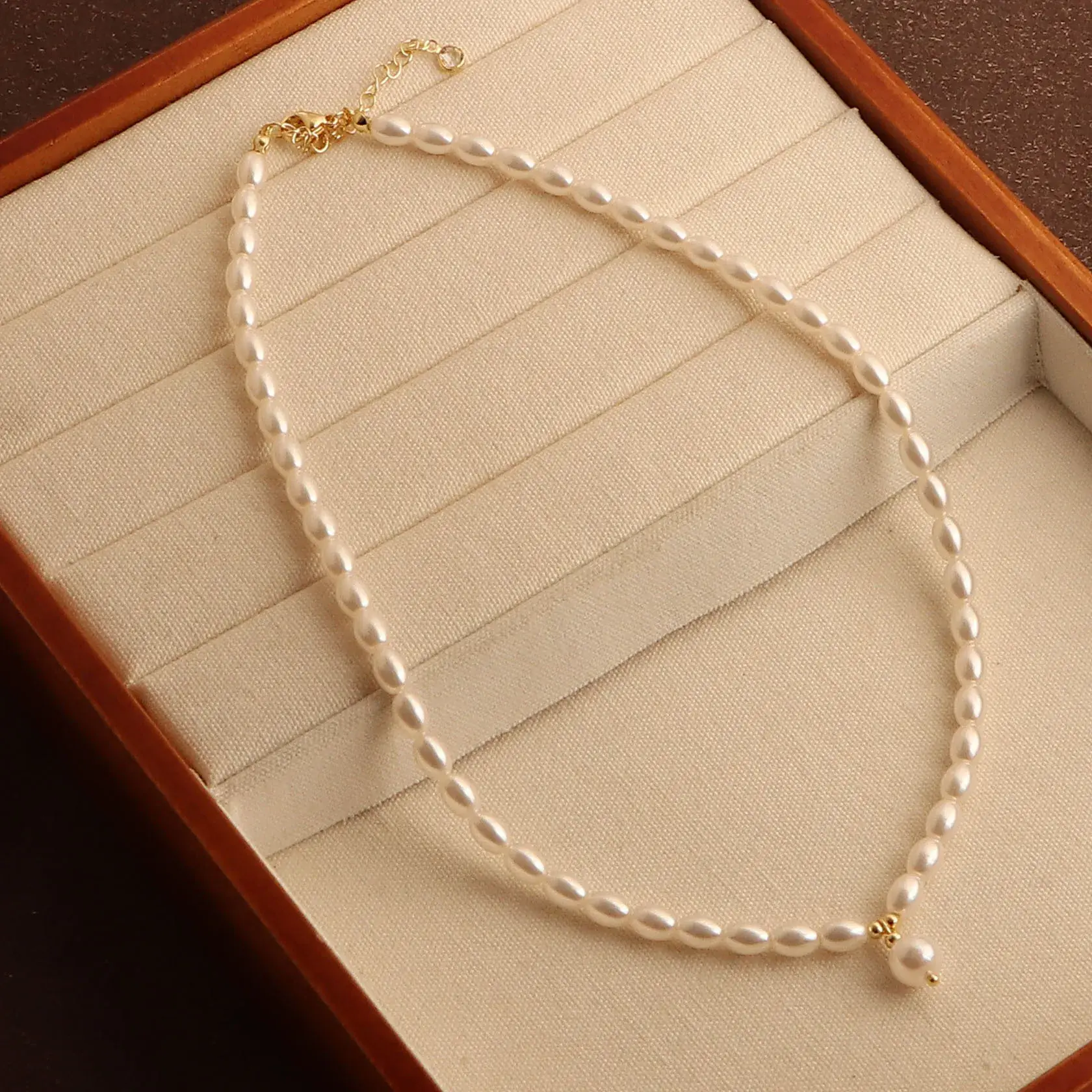 14K Gold Pearl Necklace for Women — feature 10