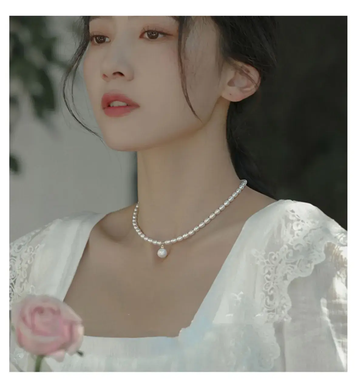 14K Gold Pearl Necklace for Women — feature 4