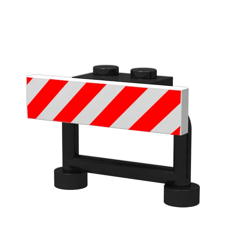 Urban Road Sign Building Blocks Yellow Triangle - Image 18
