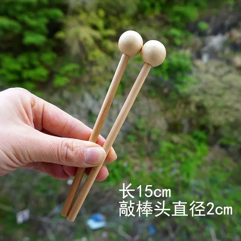 Small Round Head Knocking Wooden Mallet Toy