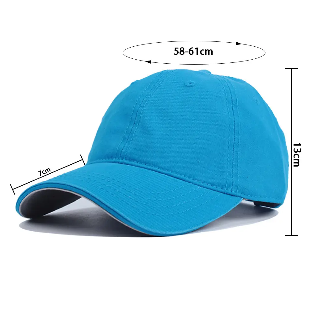 Black Korean Style Baseball Cap for Men